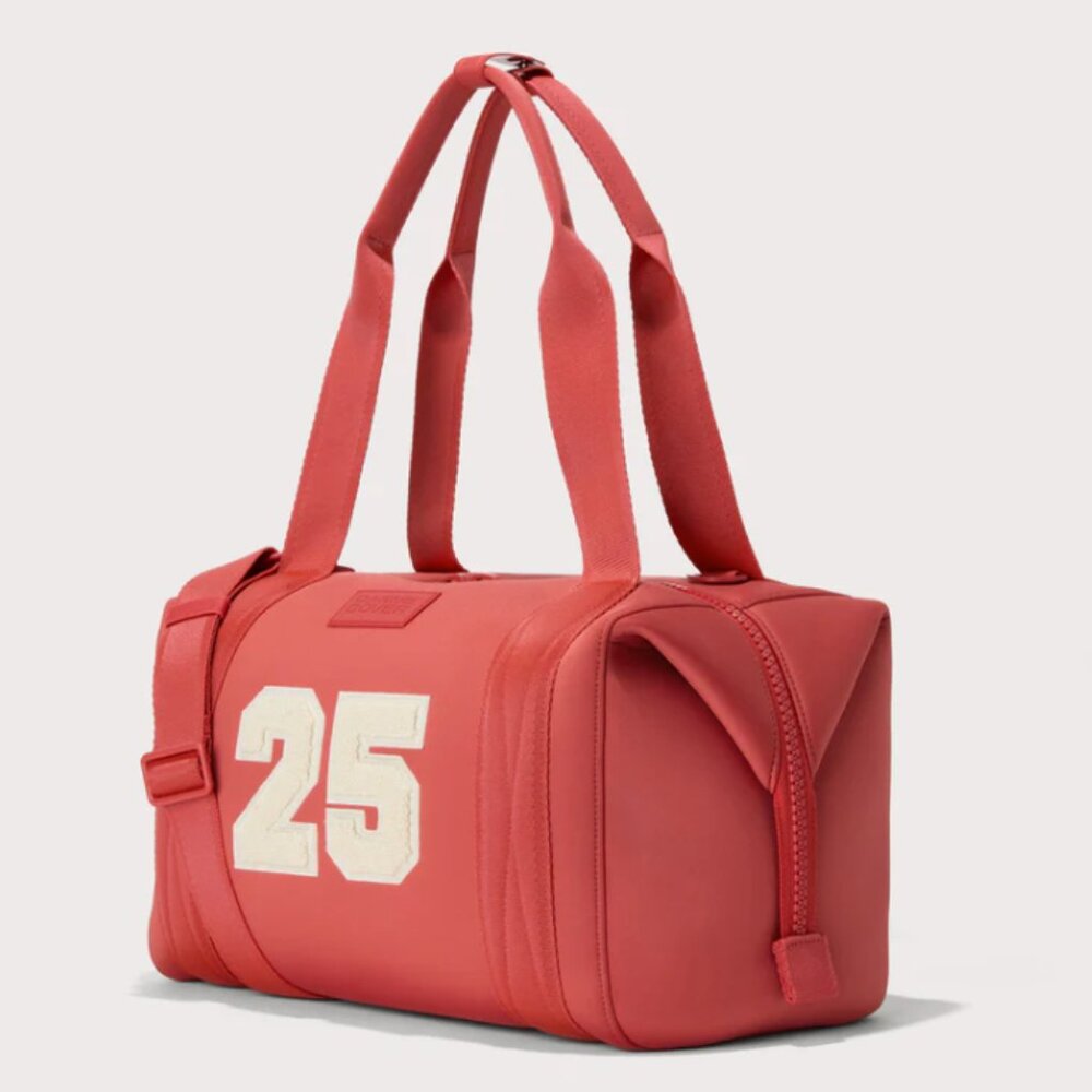 NWT Dagne Dover Medium Landon Carryall in Ltd Edition Rhubarb - Picture 5 of 10